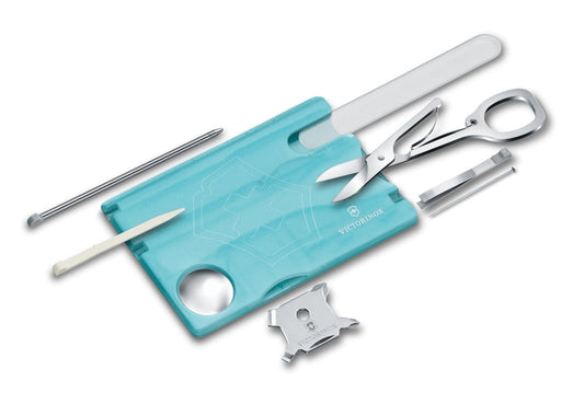 Victorinox VIC-0.7240.T21B1 SwissCard NailCare Aqua 81mm