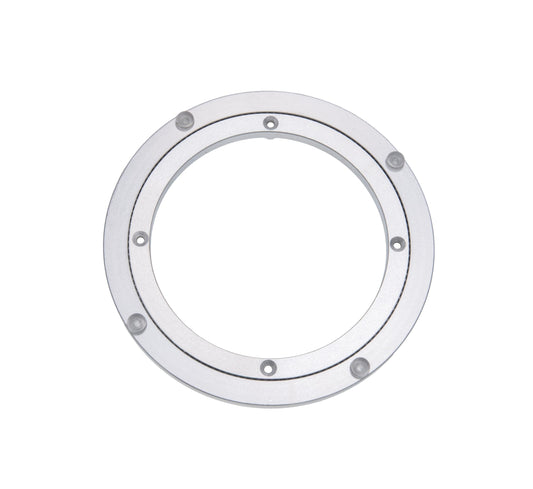 Dailydanny Aluminum Heavy Duty Lazy Susan Rotating Turntable Bearing Swivel Plate Hardware for Dining-Table (8 inch)