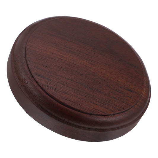Cabilock Plant Stand Indoor Wooden Stool Round Risers For Decor Plant Pedestal Stand Farmhouse Rustic Decorative Display Flower Holder Pedestal Brown