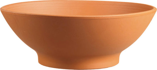 Southern Patio TC1204LB 12 in. Clay Low Bowl44; Terra Cotta