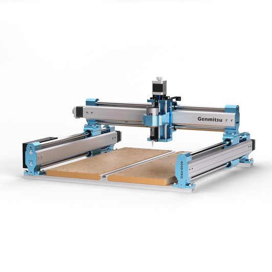 SainSmart Genmitsu 4040 PRO CNC Milling Machine, Support 4-Axis and WiFi Module, Upgraded Lead Screw Drive for Woodworking, Metal and Acrylic Cutting, Milling, GRBL Control