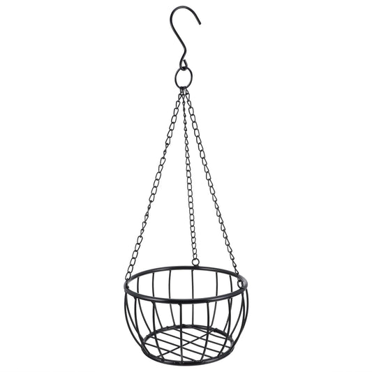 GANAZONO Hanging Planter Holder Wrought Iron Hanging Pot Pots for Outdoor Plants Baskets for Plants Outdoor Pots Indoor Vase Wall Pot