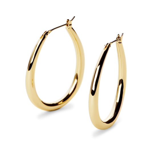 Ana Luisa Jewelry Hoop Earrings for Women - Trendy 14K Gold Plated and Silver Rhodium Plated Hoops - Chunky, Thin, Dome, Drop and Safety Pin Assorted Styles - Hypoallergenic, Tarnish-Free