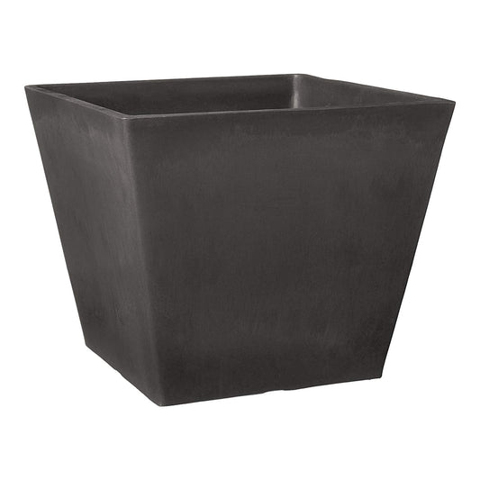 Arcadia Garden Products UF31DC Simplicity Square, 12 by 10-Inch Dark Charcoal