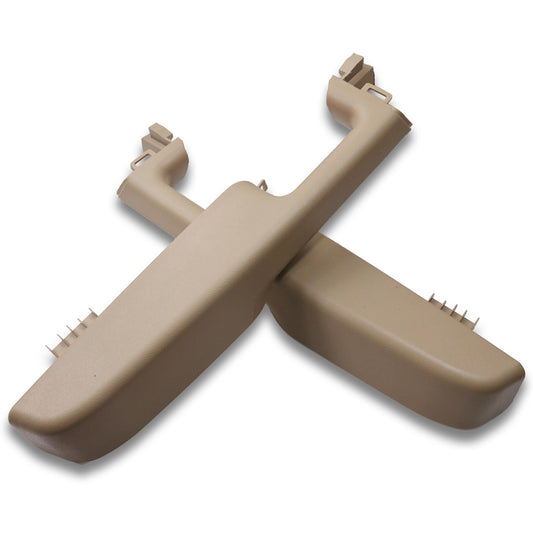 1 Pair Beige Door Armrest Handle Fit for Chevy Suburban Tahoe Avalanche Fit for GMC Yukon Fit for Cadillac Escalade 1999-2006 88981547 88981548 15703701 15703702 12472876 Front Left and Right Side