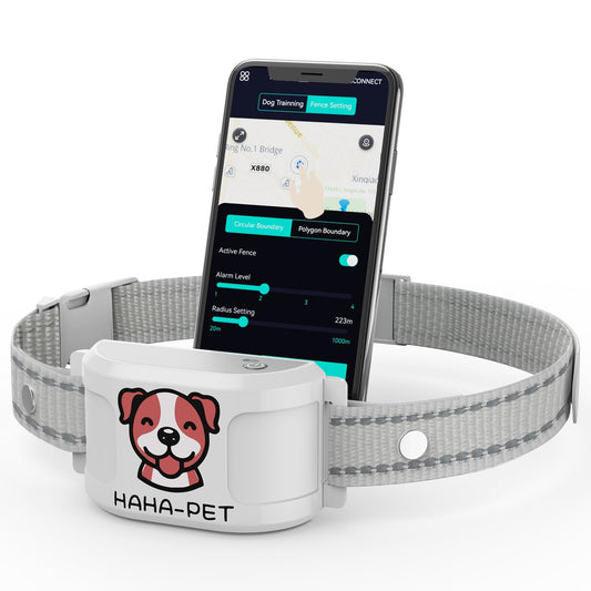 WEUYUY GPS Wireless Dog Fence & Training Collar – No Subscription, App Geo-Fence 3280ft, 60-164ft Bluetooth Training, 3 Correction Modes, Auto Sleep/Wake, Long Battery Life