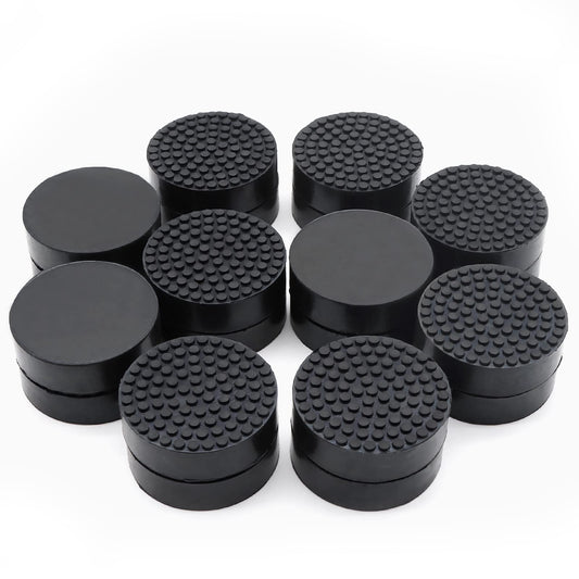 Ayipaqen 20 Pack Invisible Pot Feet, Non-Slip Solid Rubber Plant Pots Risers, 0.06" Durable & Reusable Pot Lifters for Indoor & Outdoor Planters, Drainage & Moisture Control Pads, Non-Scratch