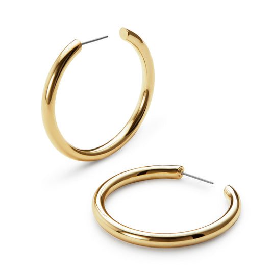 Ana Luisa Hoop Earrings for Women - Sterling Silver, 14K Gold Plated & Silver Rhodium Plated Assorted Earring Styles - Dainty, Small Gold Hoop Earrings for Daily Wear - Hypoallergenic & Tarnish-Free