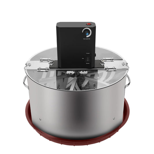 MELONFARM 16 Inch Pot-Style Electric Bud Leaf Trimmer Machine, Hydroponic Dry/Wet Trimming Reaper Bowl with Sharp Stainless Steel Blade, Automatic Spin Cutting, for Plant Bud and Flower