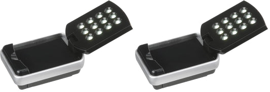 OttLite 490G59 LED Mini Flip Lite in Black (Pack of 2)