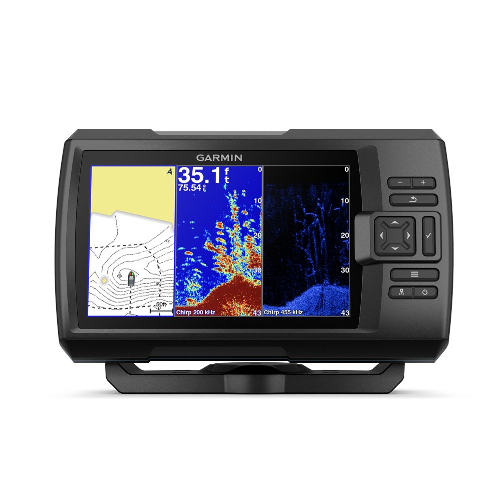 Garmin 010-01873-00 Striker Plus 7Cv with Cv20-TM transducer, 7 inches