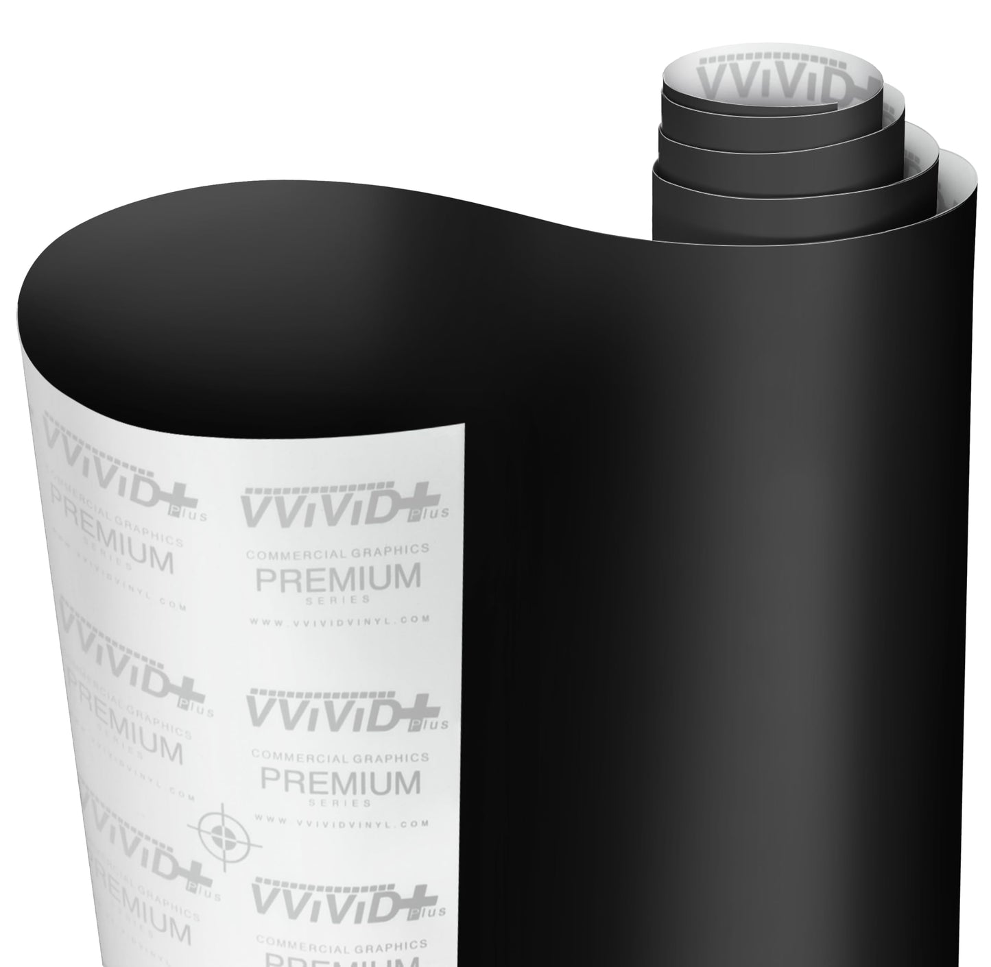 VViViD Black Matte Car Wrap Vinyl Roll with Air Release 3MIL-VViViD8 (25FT X 5FT)