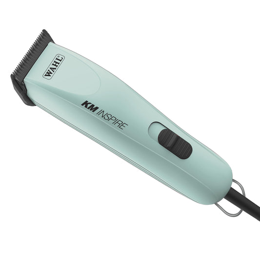 Wahl Pro Animal KM Inspire Grooming Clippers - Powerful Brushless Motor - Professional Grooming Kit - for Dog, Cat & Horse - Corded Dog Groomer - 4 Stainless Steel Guide Combs
