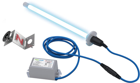 Fresh-Aire UV 24V HVAC UV Light Air Purification System - 254 NM Wavelength for Whole House Protection - Furnace and Air Handler Kit Made in USA