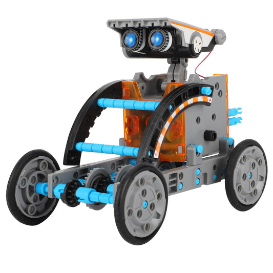 Lucky Doug Solar Power Kits Toys for Boys Ages 8-13, STEM Robot Kit Toys Gifts for Kids 8 9 10 11 12 13 Years, Educational Building Science Experiment Set Birthday for Kids Boys Girls