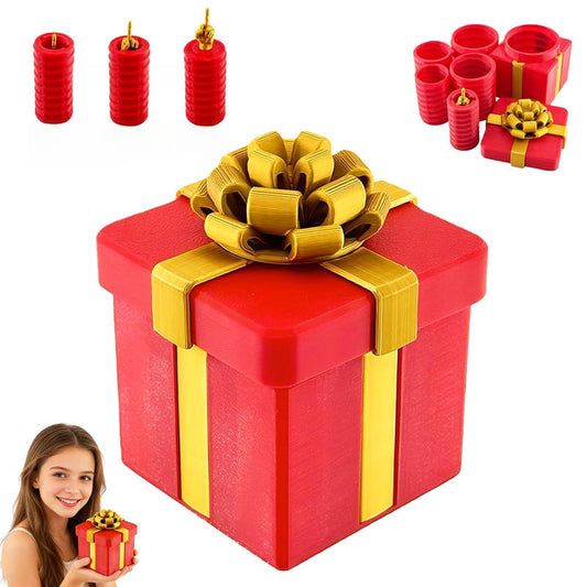 Annoying Gift Box with Screws,Prank Gifts,Puzzle Gift Box,Prank Gifts for Adults,Money Puzzle,Annoying Nested Screw Gift box,Reusable Perfect Money Puzzles for Birthday Christmas White Elephant Party