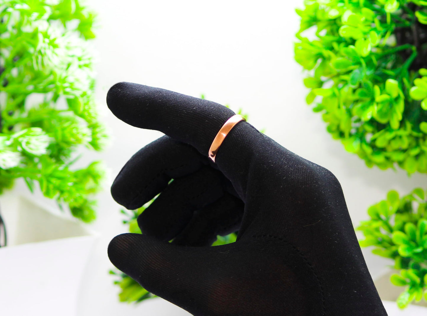 Krishnaa Jewels Pure Copper Handmade Classic Band Ring Ethnic Gift Jewelry for Men and Women (4)