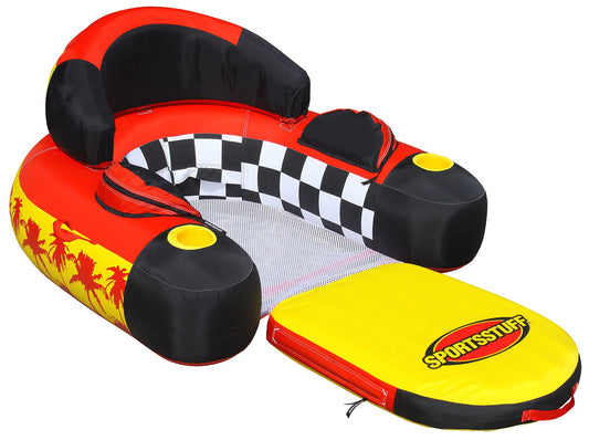 Sportsstuff Siesta Lounge, Floatable Lounge, Heavy-Gauge PVC Bladder, Heavy-Duty Nylon Cover