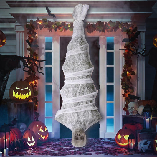 Halloween Decorations Hanging Decor: Life Size 72 Inch Scary Halloween Decorations Outdoor Indoor, Large Creepy Full Body Props Horror Decor for Lawn, Yard, Patio, Haunted House
