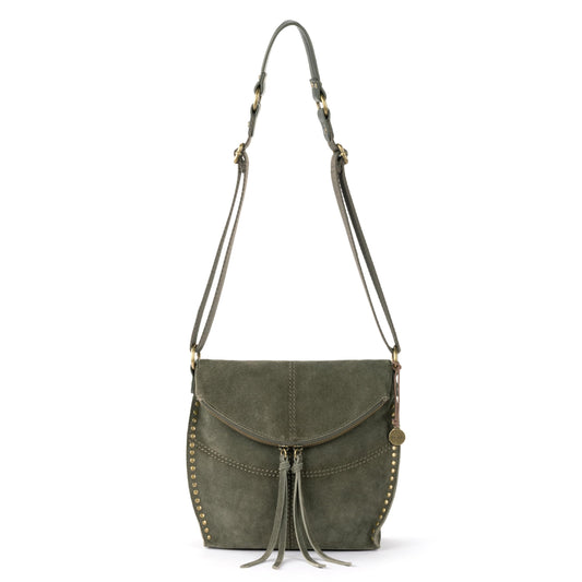 The Sak Womens Silverlake Crossbody Moss Suede Onesize