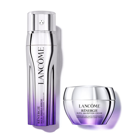 Lancôme Rénergie Skincare Duo - H.C.F. Triple Serum & H.P.N. 300-Peptide Moisturizer