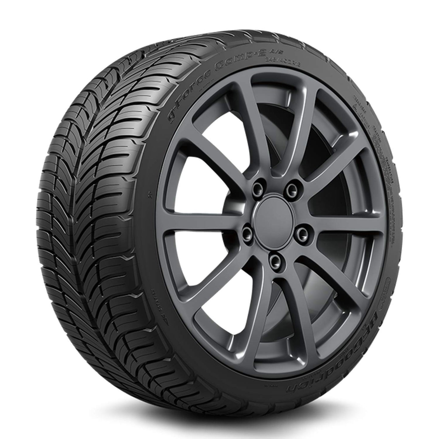 BFGoodrich G-Force Comp-2 A/S Plus All-Season Radial Car Tire for Ultra-High Performance, 245/45ZR18/XL 100Y