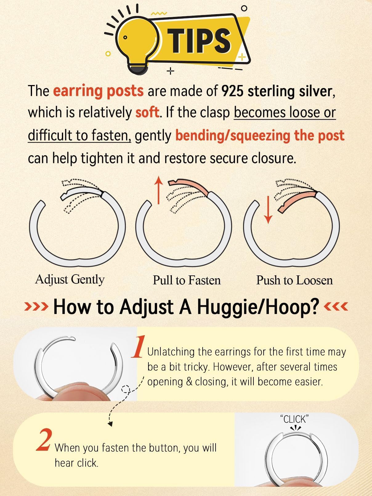FaithHeart Cubic Zirconia Hoop Earrings for Women, Black Hypoallergenic Huggie Hoop Earrings, Small Cartilage Earrings for Women 8mm, Send Gift Box