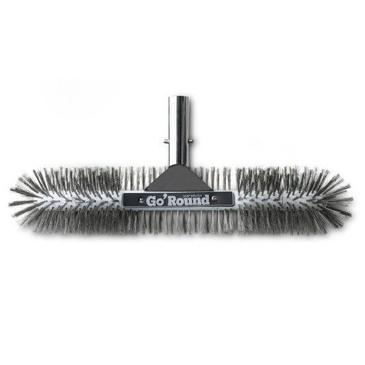 GoRound 360 Stainless Steel Pool Brush 18 inches