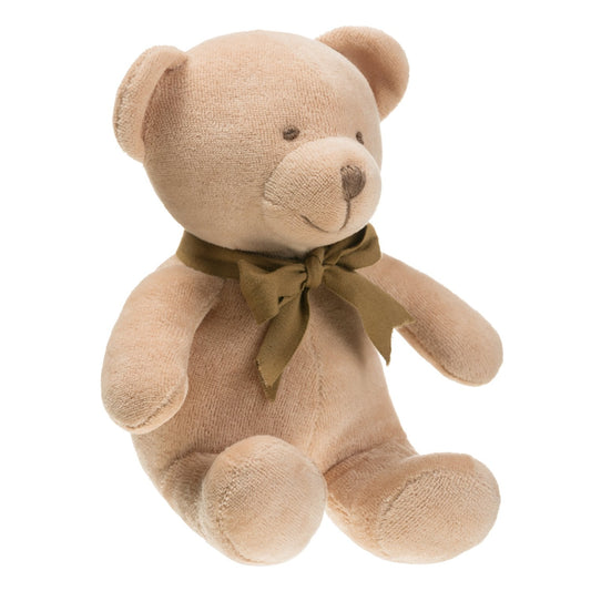 100% Organic Cotton Velour Teddy Bear for Baby Boy & Girl, Toddler Kids | GOTS Certified Eco-Friendly Clothes | Luxury Soft, Breathable & Comfortable Outfit