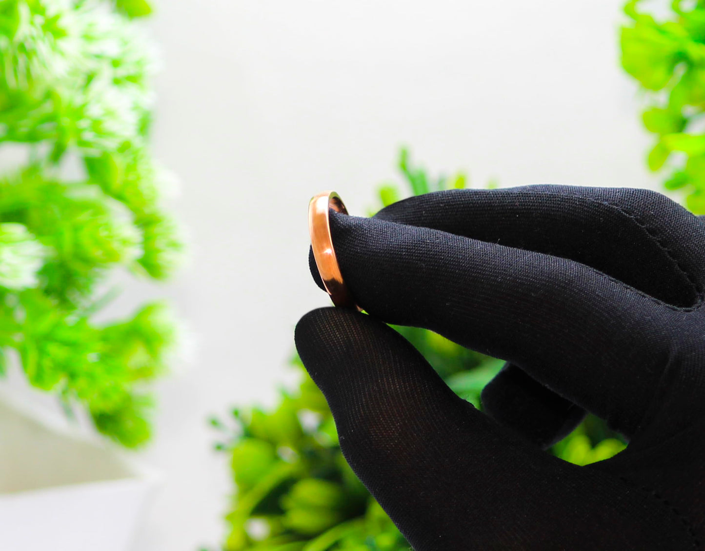 Krishnaa Jewels Pure Copper Handmade Classic Band Ring Ethnic Gift Jewelry for Men and Women (15)