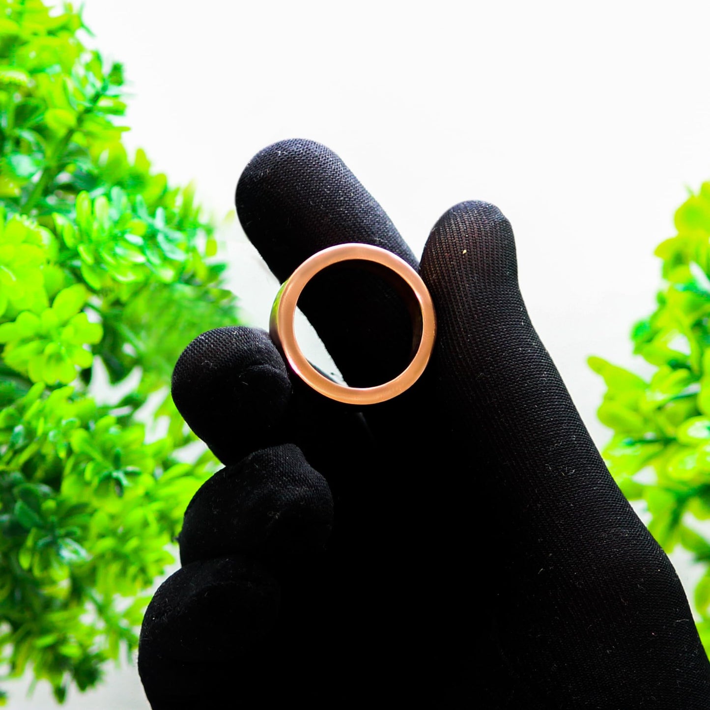 Krishnaa Jewels Pure Copper Handmade 2mm Heavy Thick Band Ring Ethnic Gift Jewelry for Men and Women (11)
