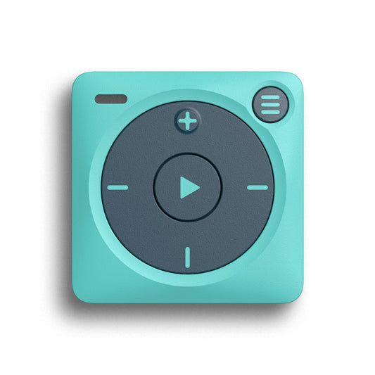Mighty 3 Spotify & Amazon Music Player (2026 Edition) – Portable, Screen-Free, Works Offline – Compatible with Bluetooth & Wired Headphones – Stores 1,000+ Songs – No Phone Required (Blue)