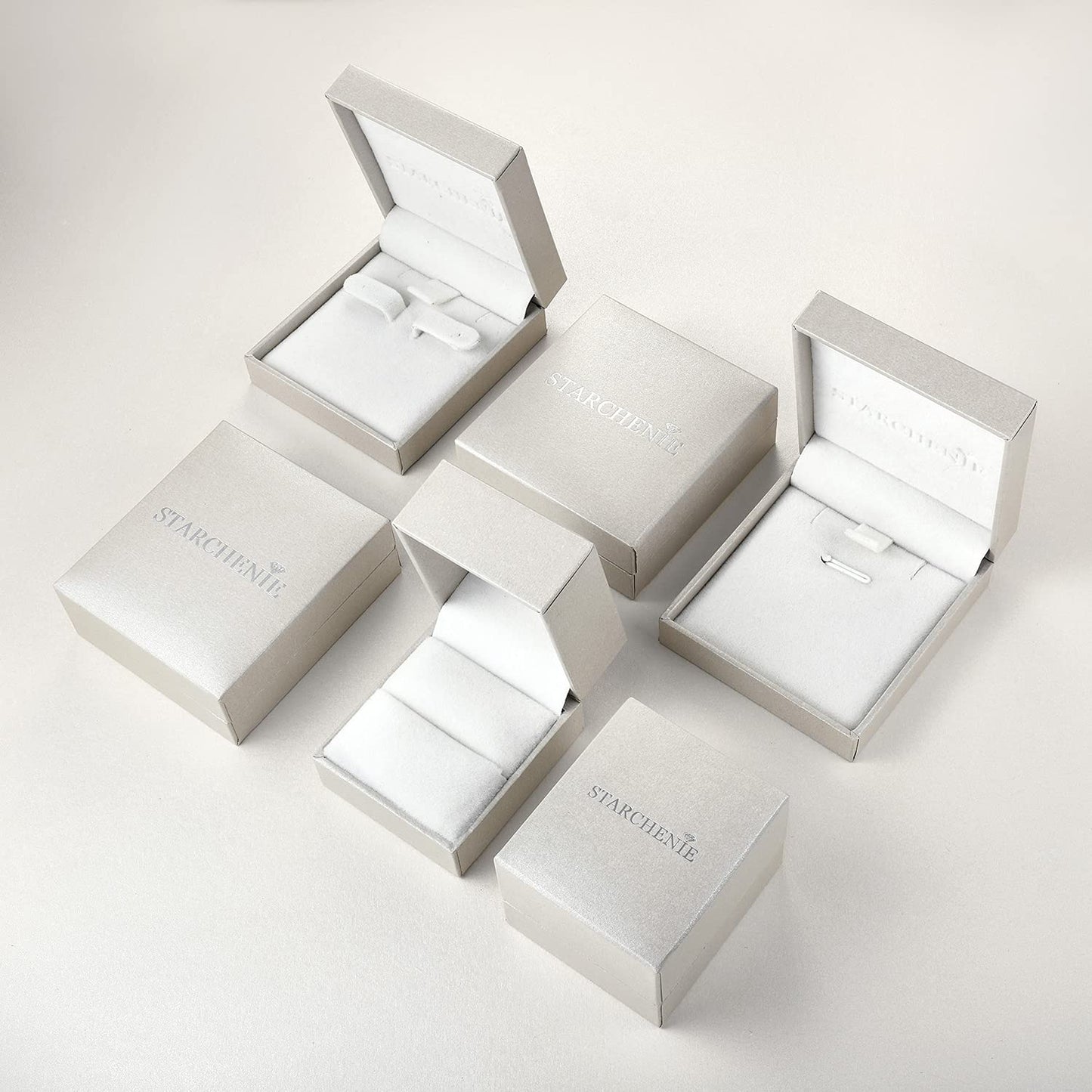 STARCHENIE Solid 925 Sterling Silver 6mm Wedding Band Ring, Comfort Fit High Polish, for Men and Women (Size 8)