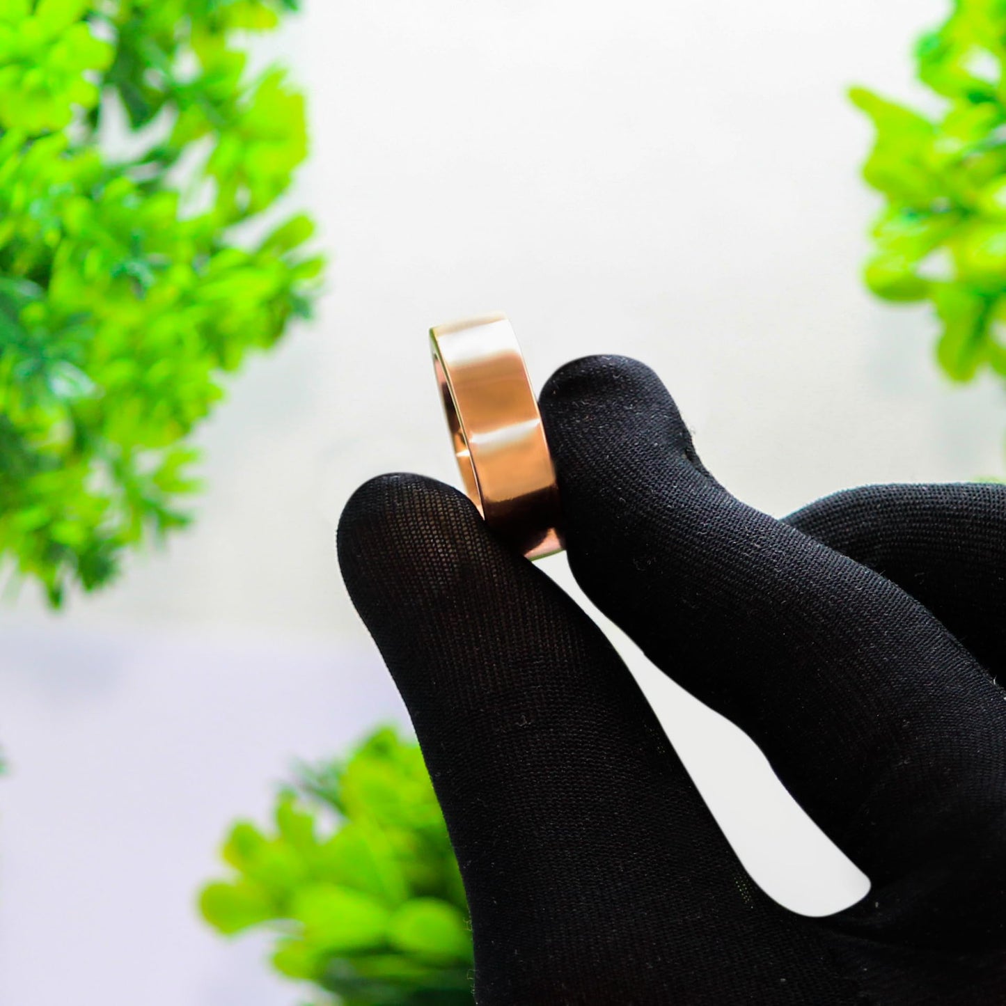 Krishnaa Jewels Pure Copper Handcraftede Natural Healing 2mm Heavy Thick Ring Ethnic Jewelry for Men and Women (7)