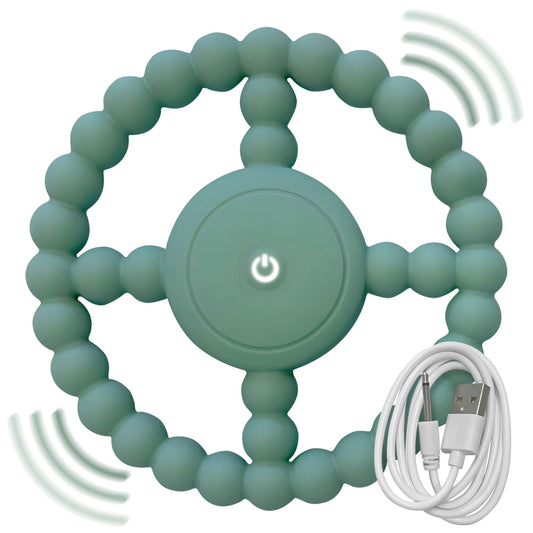 Vibrating Sensory Chew Toy - Superior Sensory Experience to Standard Autism Chew Toys. USB Chargeable. 3X Vibration Settings. Sensory Chew Toys for Autistic Children & Vibrating Teether for Baby