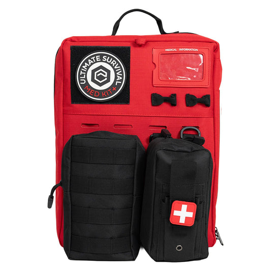 Emerge Survival Ultimate Survival Med Kit – Comprehensive 315‑Piece Emergency Medical & Trauma First Aid System, Hemostatic Gauze, Burn & Wound Care, Splints, Pain Relief & Organized Go‑Anywhere Bag
