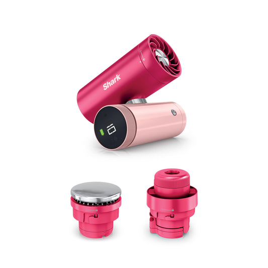 NEW Shark ChillPill — The Only 3-in-1 Personal Cooling System with InstaChill Cooling Plate, Dry-Touch Mist, & Powerful Fan, Handheld, Wearable, Rechargeable Battery, 10 Speeds, Dragon Fruit, FA022PK