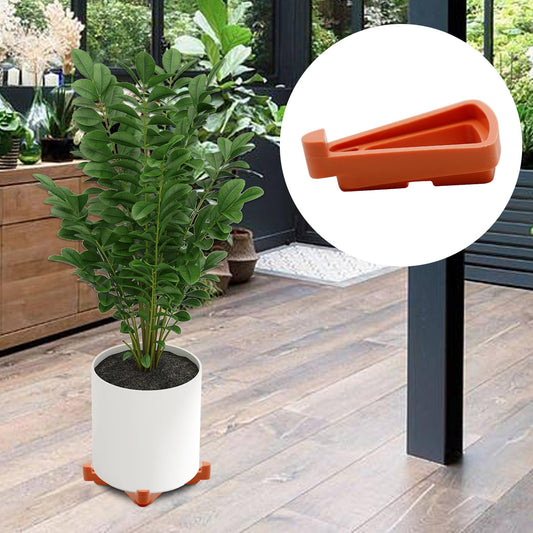 Vkinman 24Pcs Pot Feet for Outdoor Planters Plant Pot Feet Flower Pot Foot Pads Flower Pot Risers for Outdoor Indoor Garden Plants Breathable Moisture-Proof
