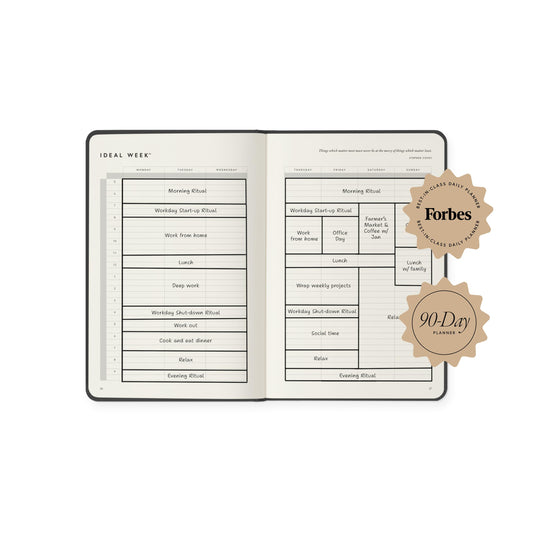 Full Focus Navy Linen Planner by Michael Hyatt - The #1 Daily Planner to Increase Focus, Eliminate Overwhelm, and Achieve Your Biggest Goals - Hardcover
