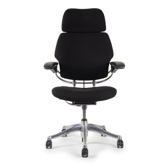 CHAIRORAMA Certified Refurbished Freedom Chair with Headrest (𝙍𝙚𝙛𝙪𝙧𝙗𝙞𝙨𝙝𝙚𝙙) | Ergonomic Weight-Sensitive Recline, Dynamic Head & Lumbar Support | Premium Comfort, Sustainable Build