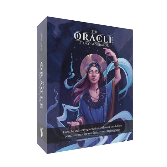 Nord Games: The Oracle Story Generator: Boxed Set -5e RPG Storytelling Cards, 300 Themed Tarot Sized Cards, Scenario & Story Building, D&D Roleplaying