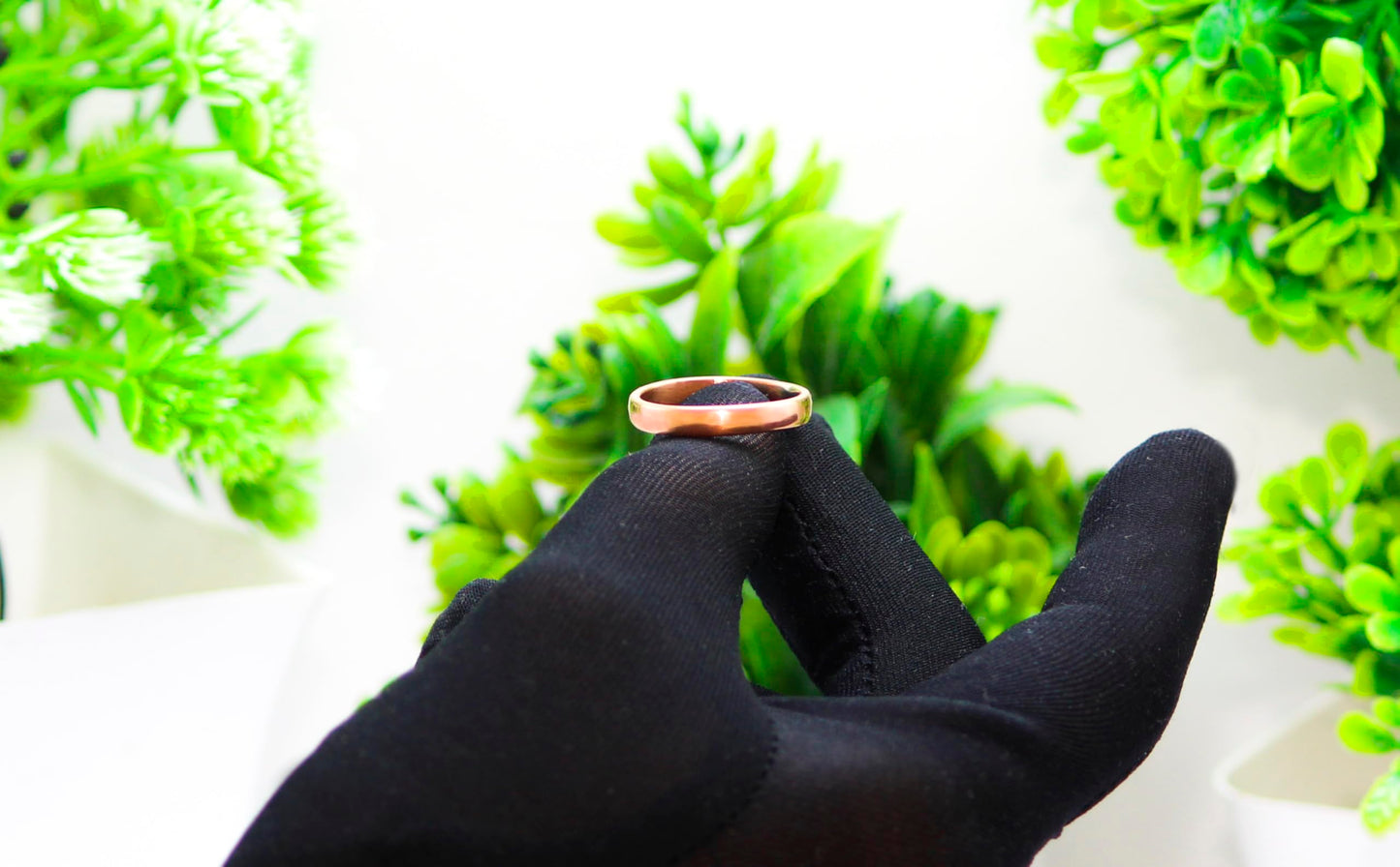 Krishnaa Jewels Pure Copper Handmade Classic Band Ring Ethnic Gift Jewelry for Men and Women (5)