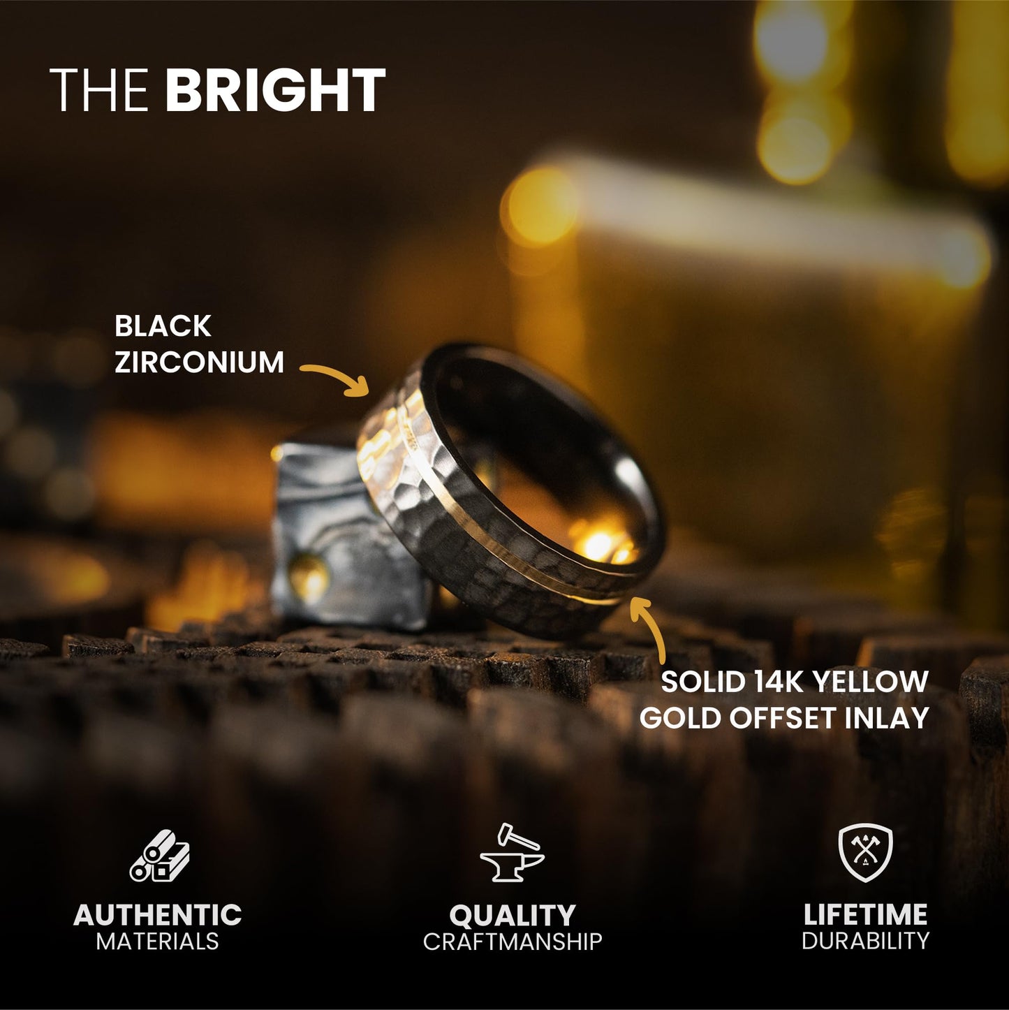 Manly Bands The Bright - Size 8