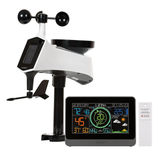 La Crosse Technology 328-1415 Wireless Professional Color Weather Station with Cyclone Sensor