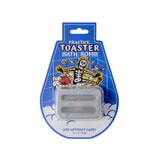 Toaster Bath Bomb – Funny Gag Gift for Adults, Hilarious Office Prank, White Elephant, Secret Santa, Stocking Stuffer for Men, Women, Teens, and Coworkers
