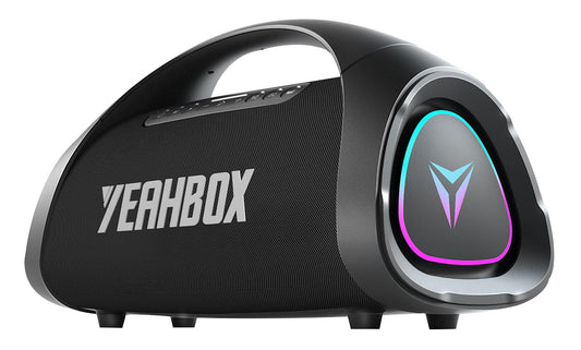 YEAHBOX Sonic Boom MAX 300W Max Large Bluetooth Speaker Loud, Massive Bass, IPX66 Waterproof Party Portable Speaker with Subwoofer/EQ/Fast Charge, Outdoor Wireless Speakers