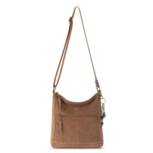 The Sak Lucia Leather Crossbody Purse - Premium Leather Women's Handbag for Everyday & Travel - Cross Body Bag With Zipper