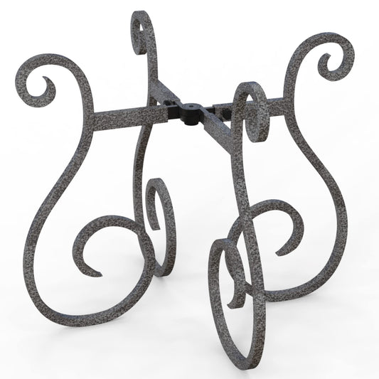 Gardien Adjustable Plant Stand Indoor Outdoor, Mid Century Modern Medal Holder for Large Planters