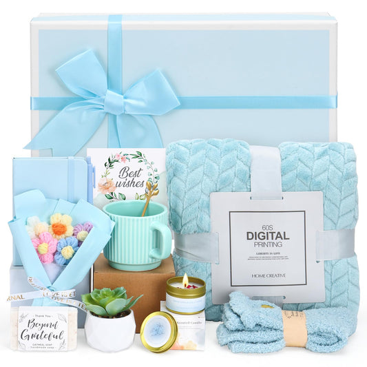Self Care Gifts for Women Get Well Soon Gift Baskets Spa Care Gifts Set Sympathy Inspirational Thinking of You for Her Mom Wife Girlfriend Sister Friend