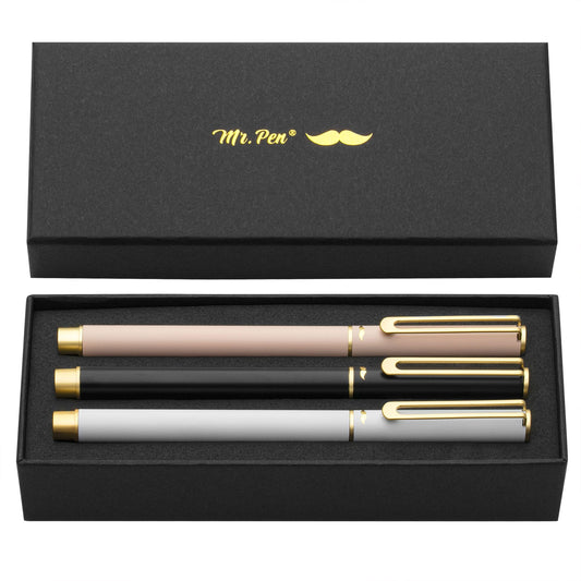 Mr. Pen- Luxury Pen Set, Assorted Color Barrels, Black Ink, Fancy Pen, Fancy Pens for Women, Nice Pens for Men, Pen Gift, Mother's Day